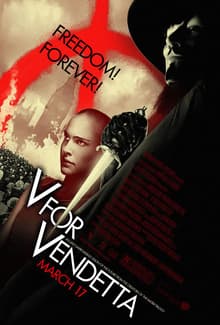 V for Vendetta film afişi